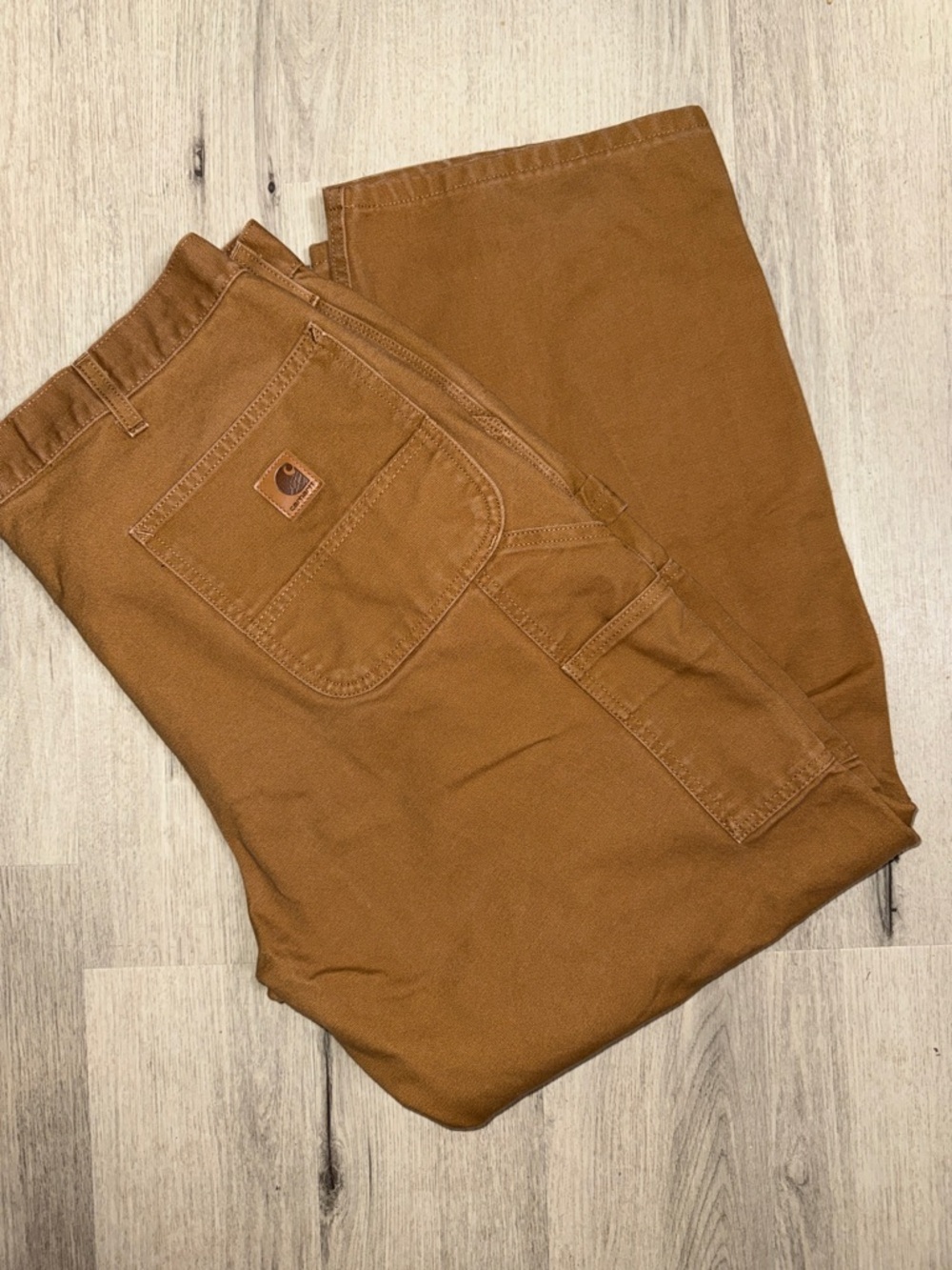 Carhartt Men's Brown Work Jeans 40X30